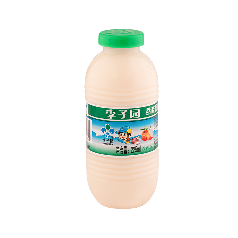 荔枝風(fēng)味乳飲料，單瓶?jī)艉?25ml