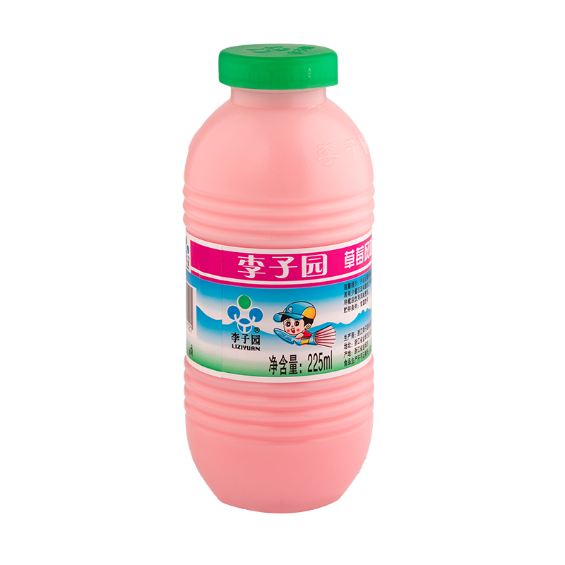 草莓風味乳飲料，單瓶凈含量225ml